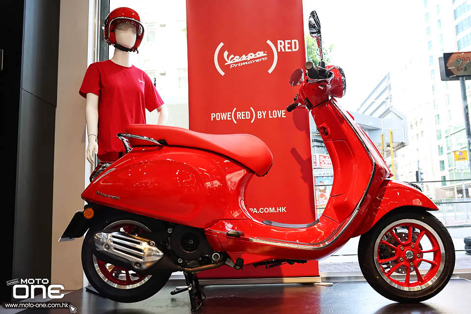 2020 Vespa Primavera X Product RED