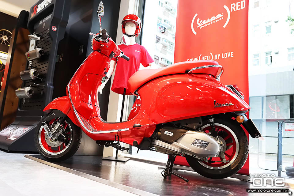 2020 Vespa Primavera X Product RED