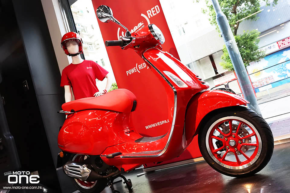 2020 Vespa Primavera X Product RED