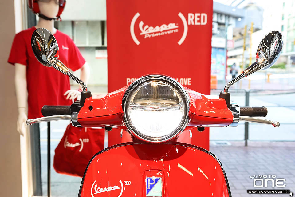 2020 Vespa Primavera X Product RED