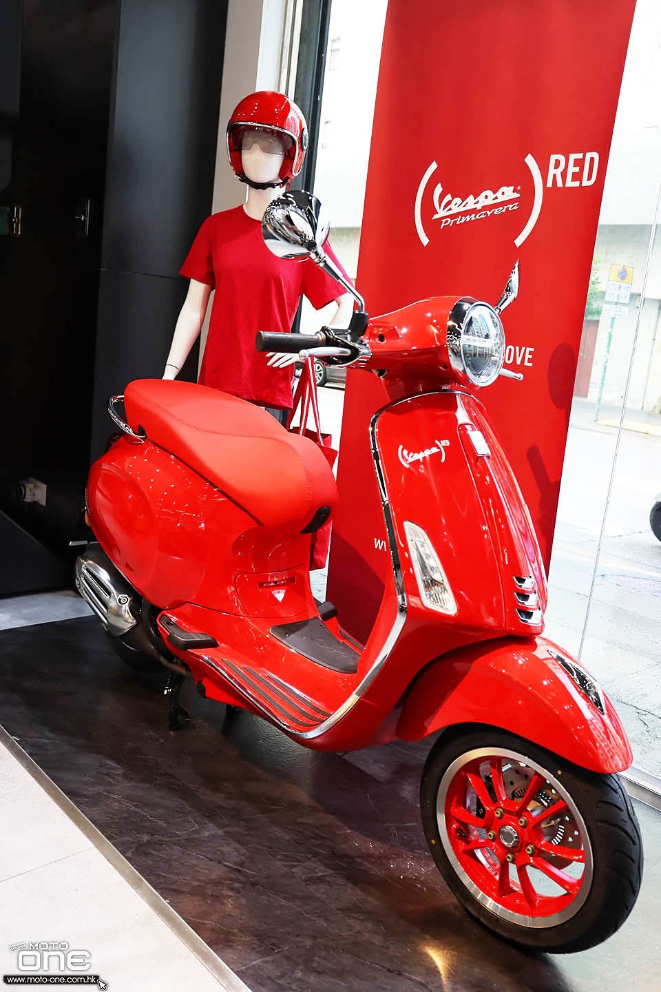 2020 Vespa Primavera X Product RED
