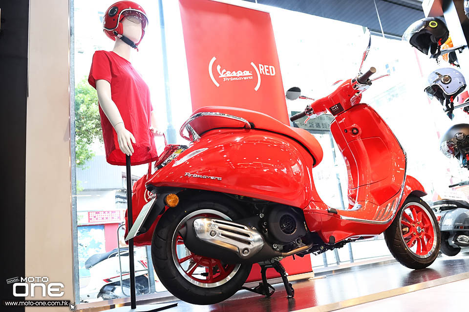 2020 Vespa Primavera X Product RED