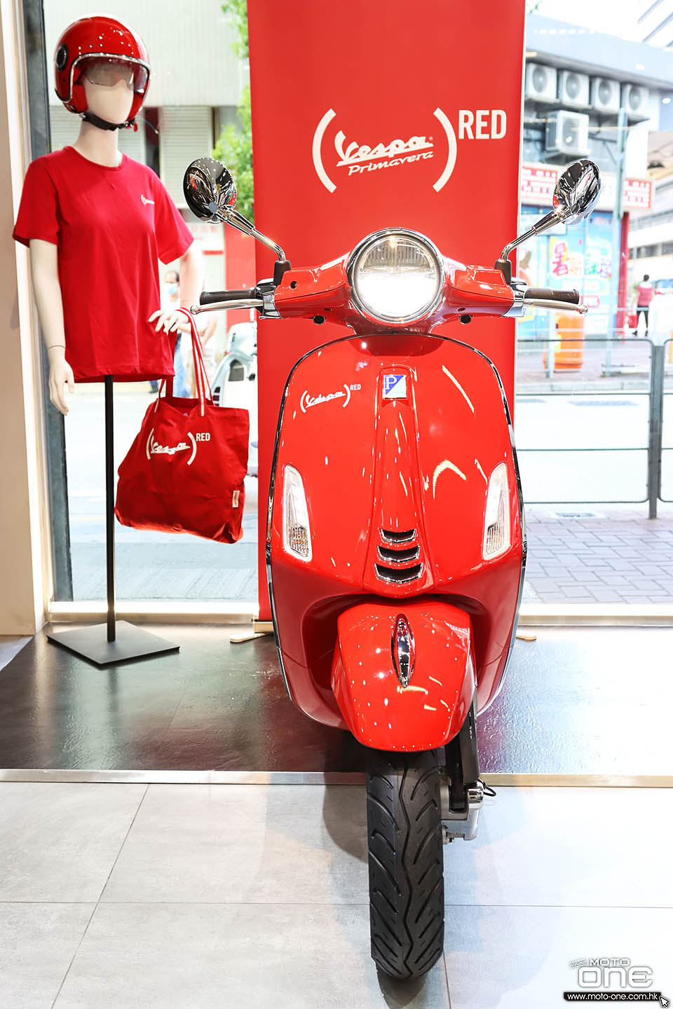 2020 Vespa Primavera X Product RED