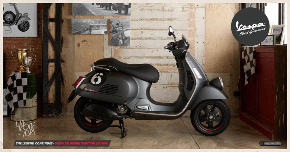 2020 Vespa Sei Giorni II