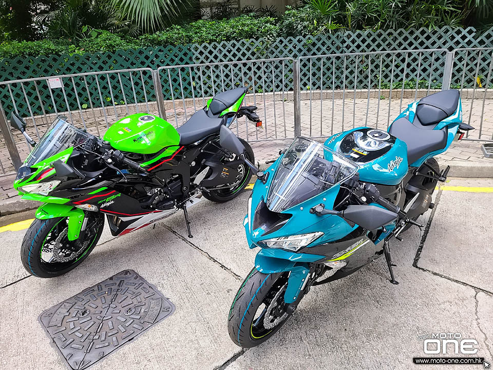 2021 KAWASAKI ZX-6R 636 KRT AND BLUE