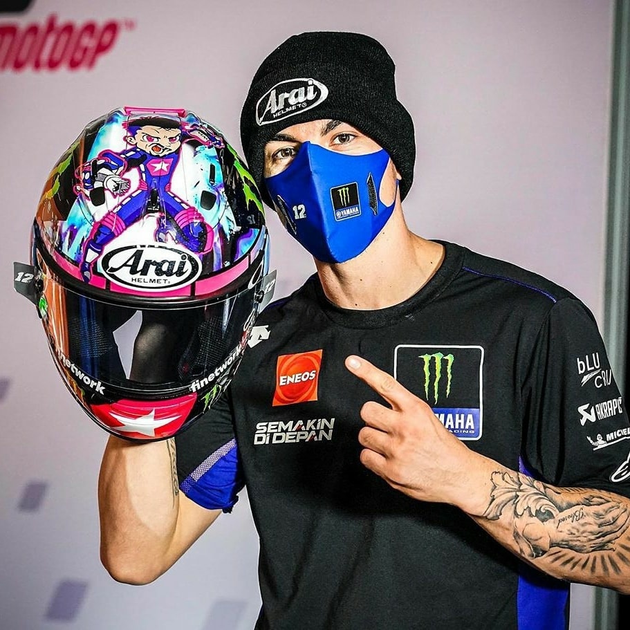 2020 Maverick Vinales ARAI