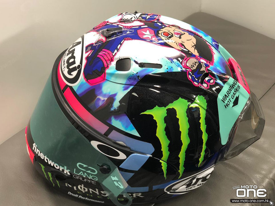 2020 Maverick Vinales ARAI