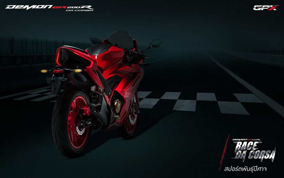 2021 GPX Demon 200GR Race DA Corsa
