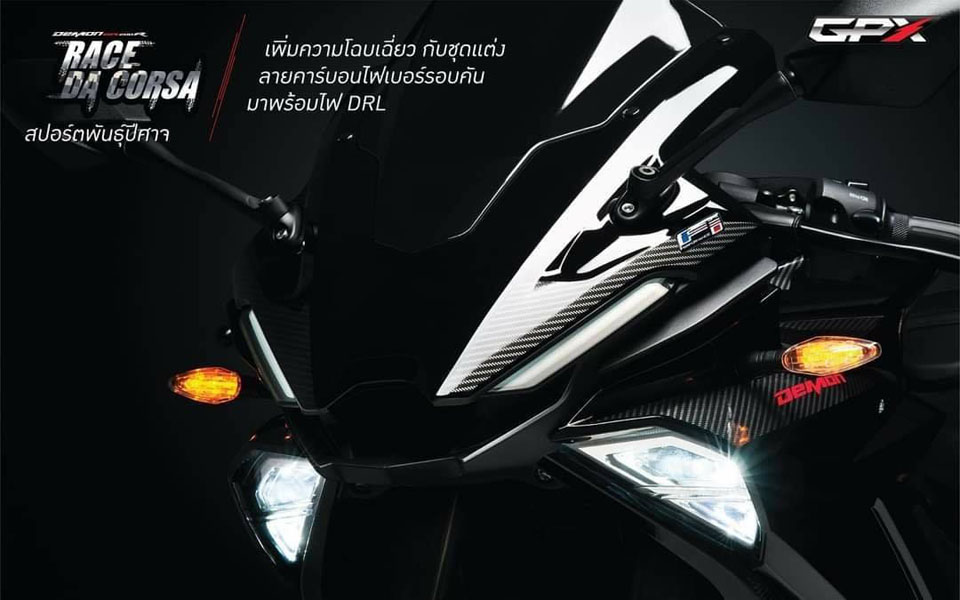 2021 GPX Demon 200GR Race DA Corsa