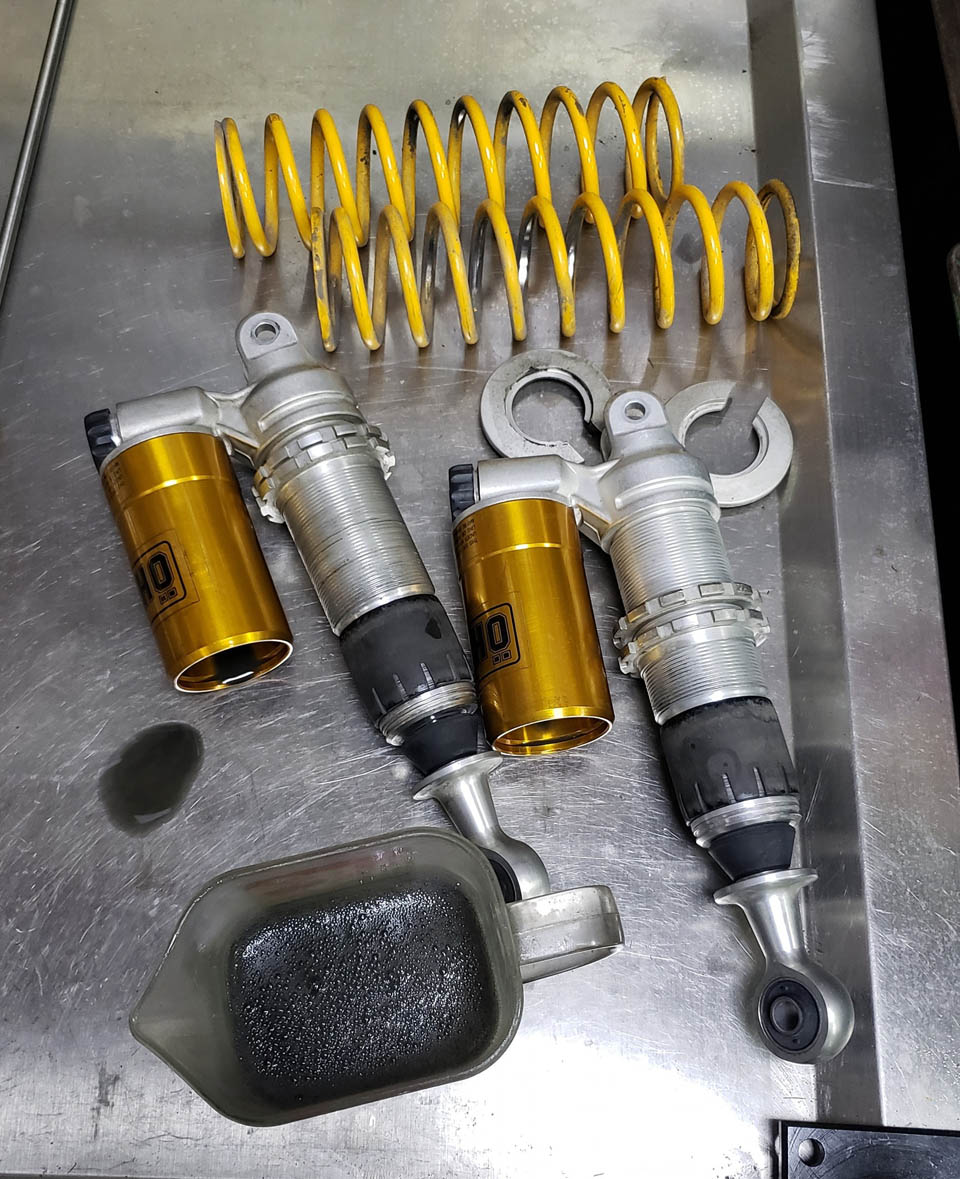 2021 Ohlins Rebuild SILVERSTAR