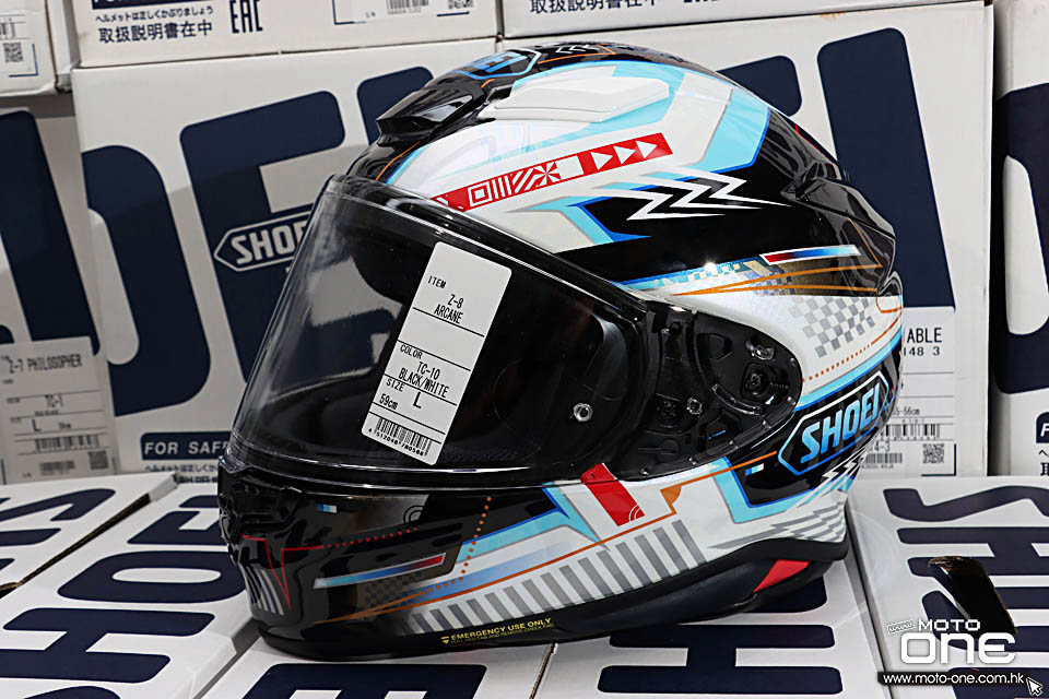 2021 SHOEI Z-8 FAUST ARCANE_SCANNER NOCTURNE