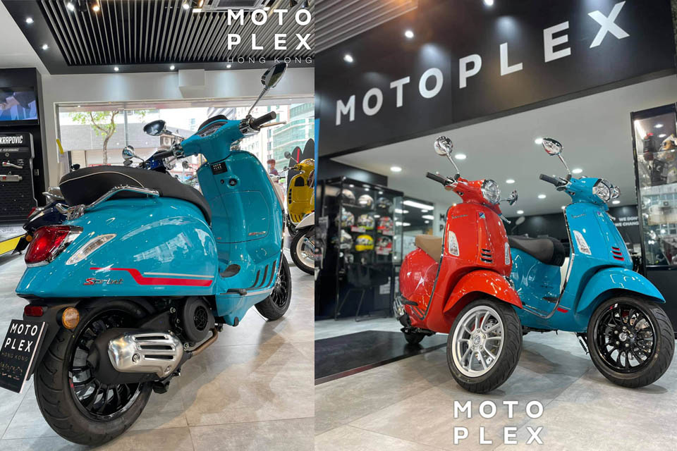 2021 VESPA Primavera AND Sprint S