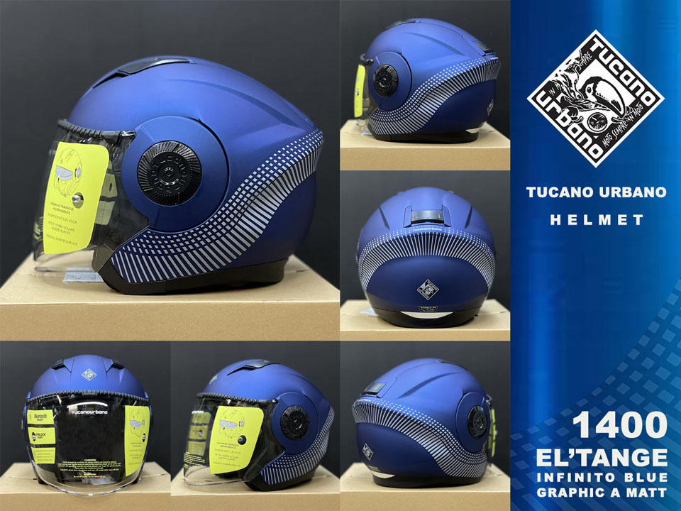 2021 Tucanourbano Jet Helmet EL TANGE