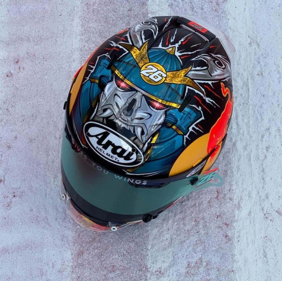 2021 ARAI RX-7X DANI PEDROSA