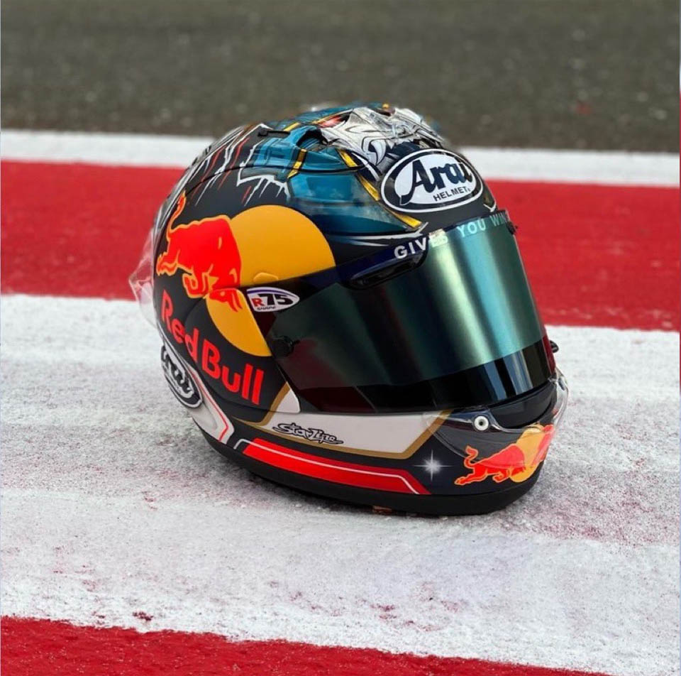 2021 ARAI RX-7X DANI PEDROSA