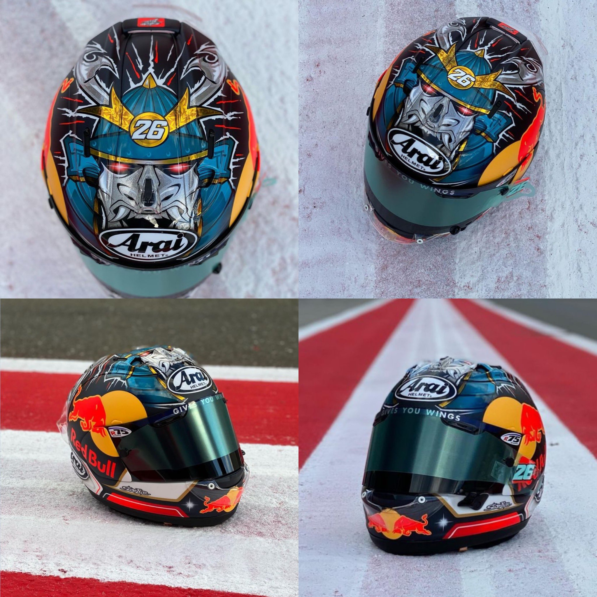 2021 ARAI RX-7X DANI PEDROSA