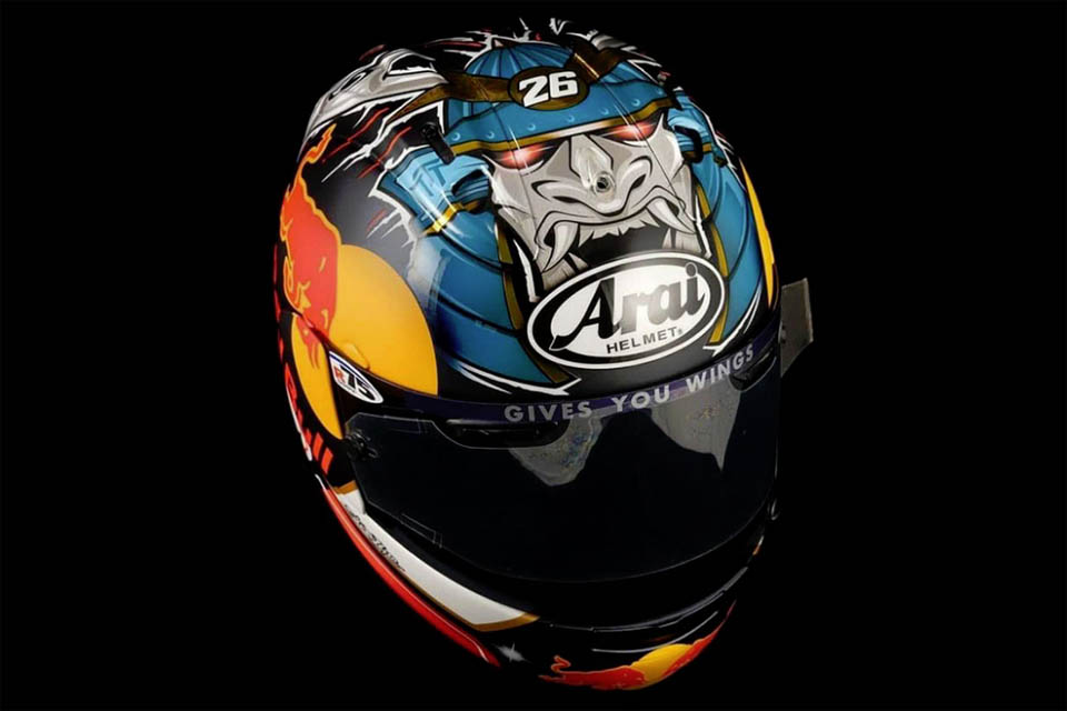 2021 ARAI RX-7X DANI PEDROSA