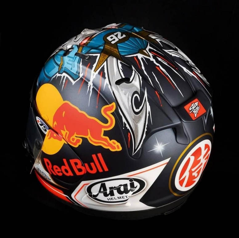 2021 ARAI RX-7X DANI PEDROSA