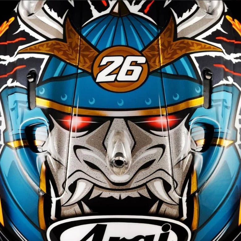 2021 ARAI RX-7X DANI PEDROSA