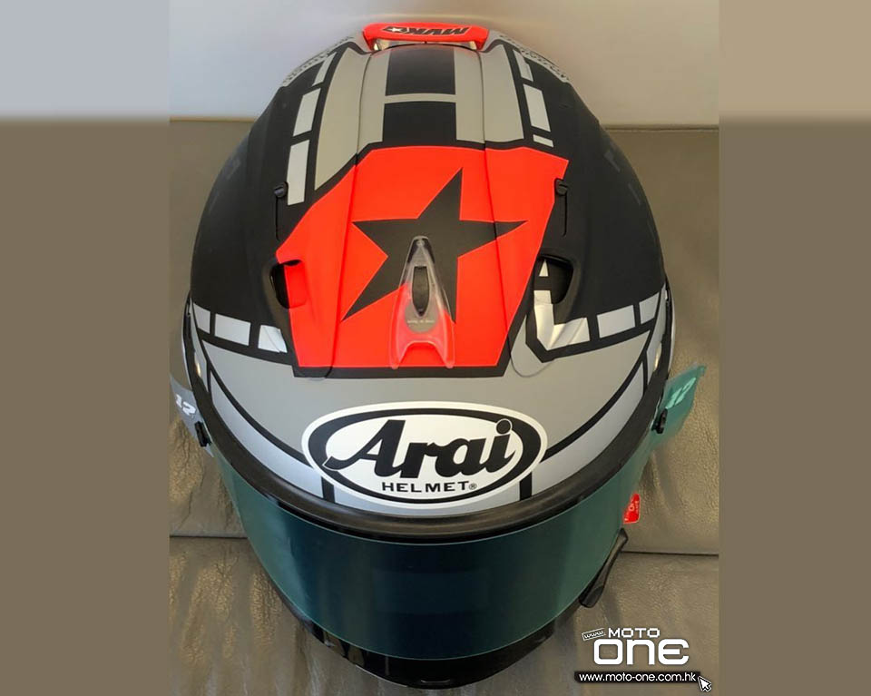 2021 Arai RX-7X x APRILIA Maverick VINALES