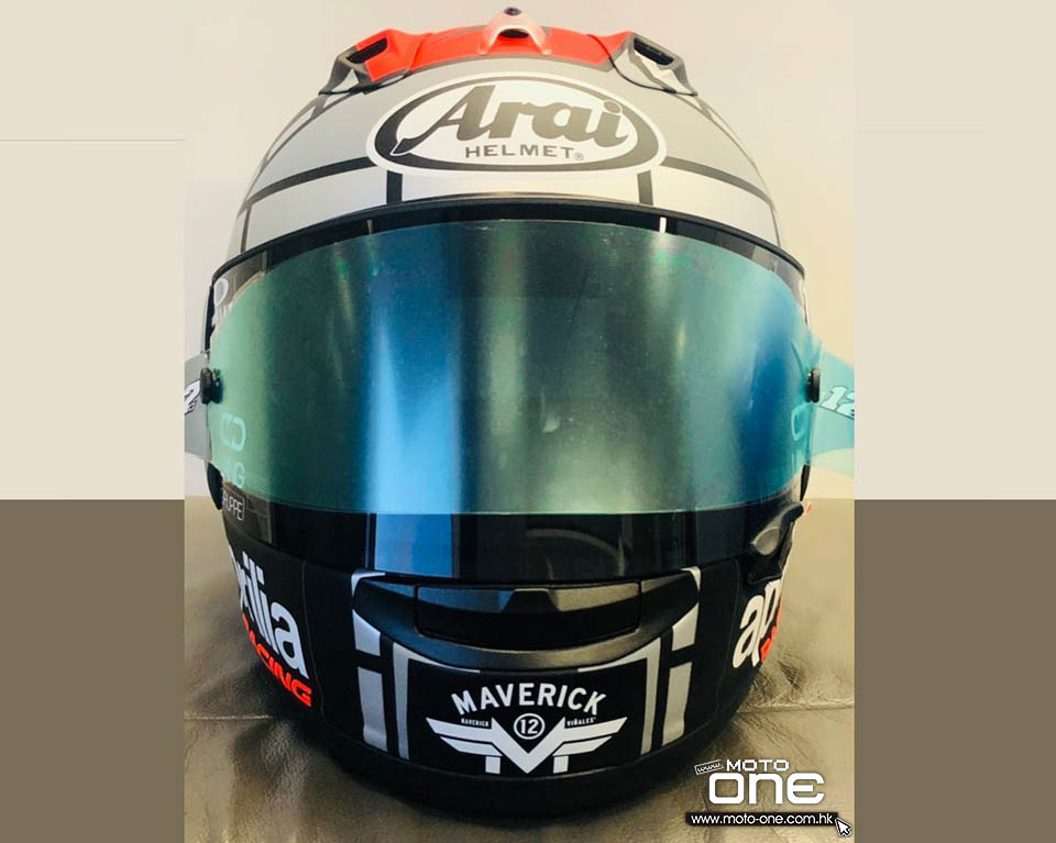 2021 Arai RX-7X x APRILIA Maverick VINALES