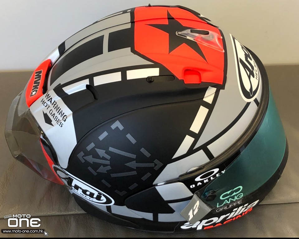 2021 Arai RX-7X x APRILIA Maverick VINALES