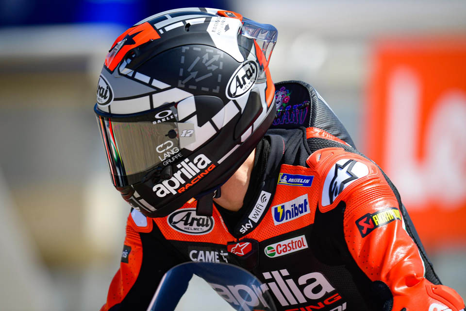 2021 Arai RX-7X x APRILIA Maverick VINALES