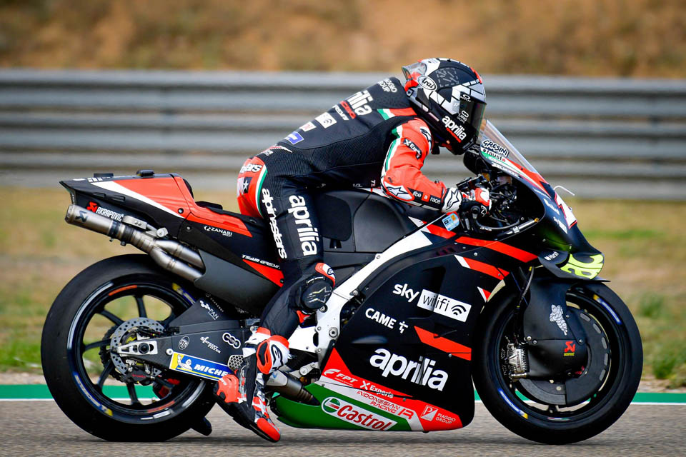 2021 Arai RX-7X x APRILIA Maverick VINALES