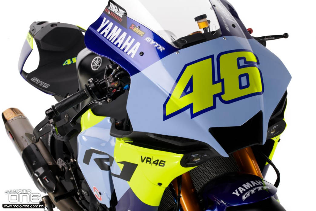 2022 YAMAHA R1 GYTR VR46 Tribute