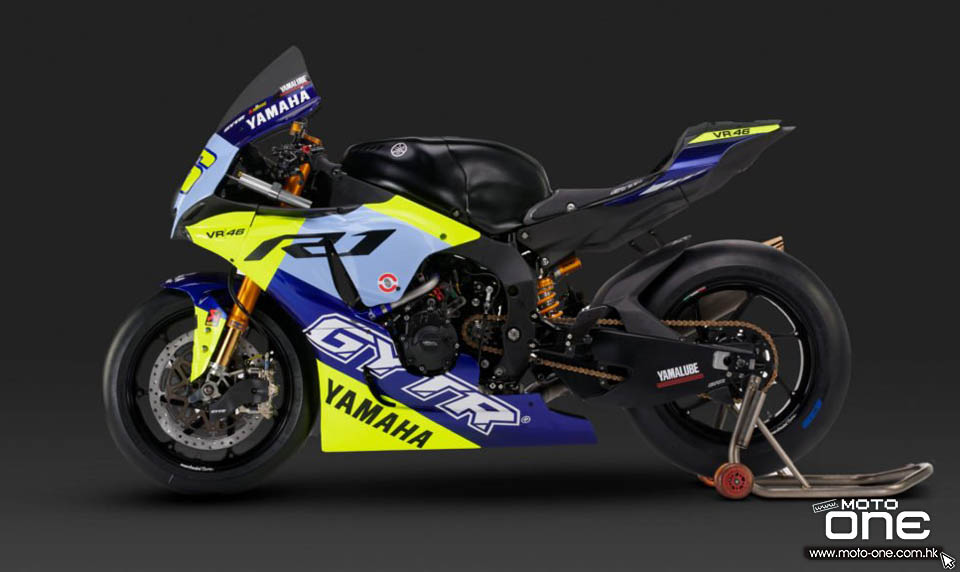 2022 YAMAHA R1 GYTR VR46 Tribute