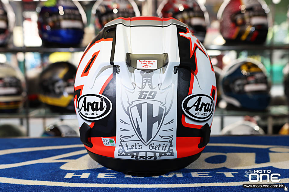 2022 ARAI RX-7X HAYDEN RESET