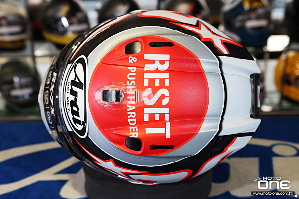 2022 ARAI RX-7X HAYDEN RESET