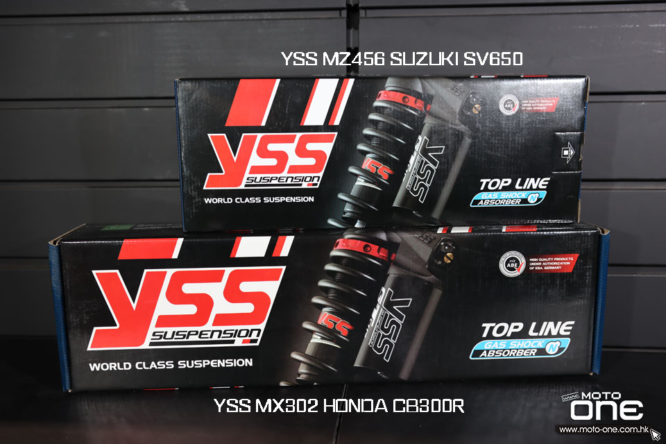 YSS MX302 HONDA CB300R MZ456 SUZUKI SV650