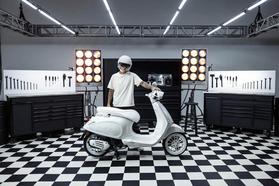 2022 Justin Bieber x Vespa Limited Edition