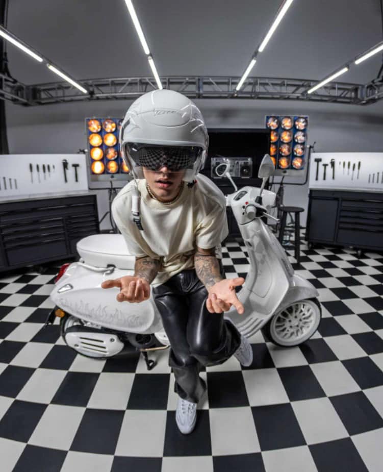 2022 Justin Bieber x Vespa Limited Edition