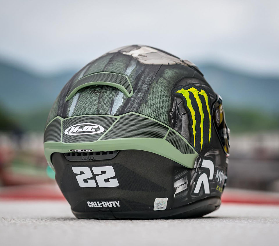 2022 HJC RPHA1 Call Of Duty X Sam Lowes 22