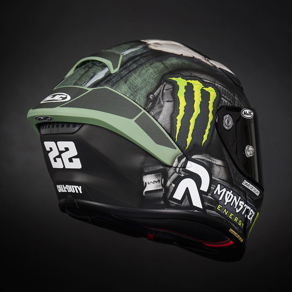 2022 HJC RPHA1 Call Of Duty X Sam Lowes 22