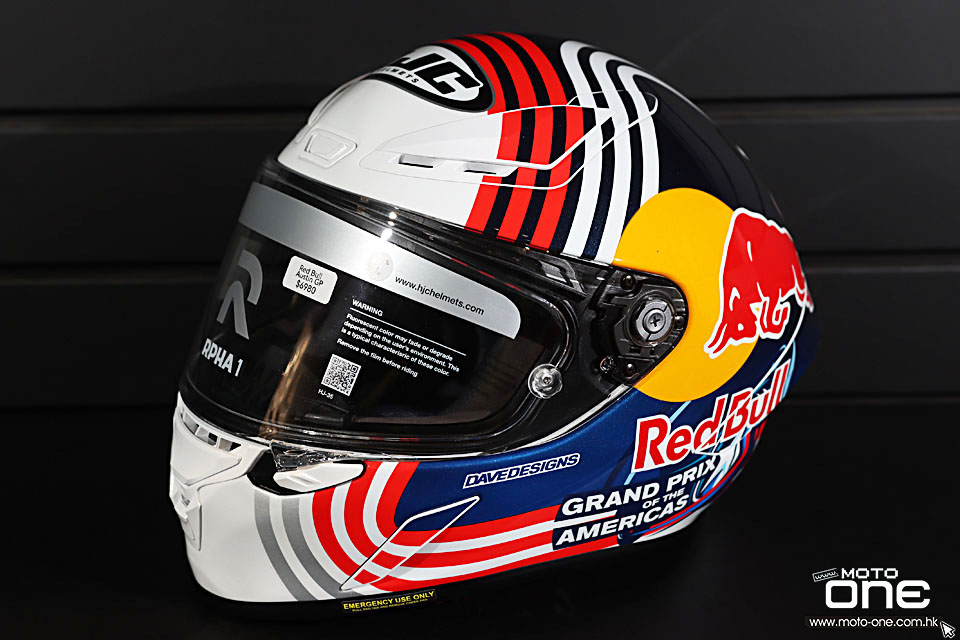 2022 HJC RPHA 1 RED BULL AUSTIN GP