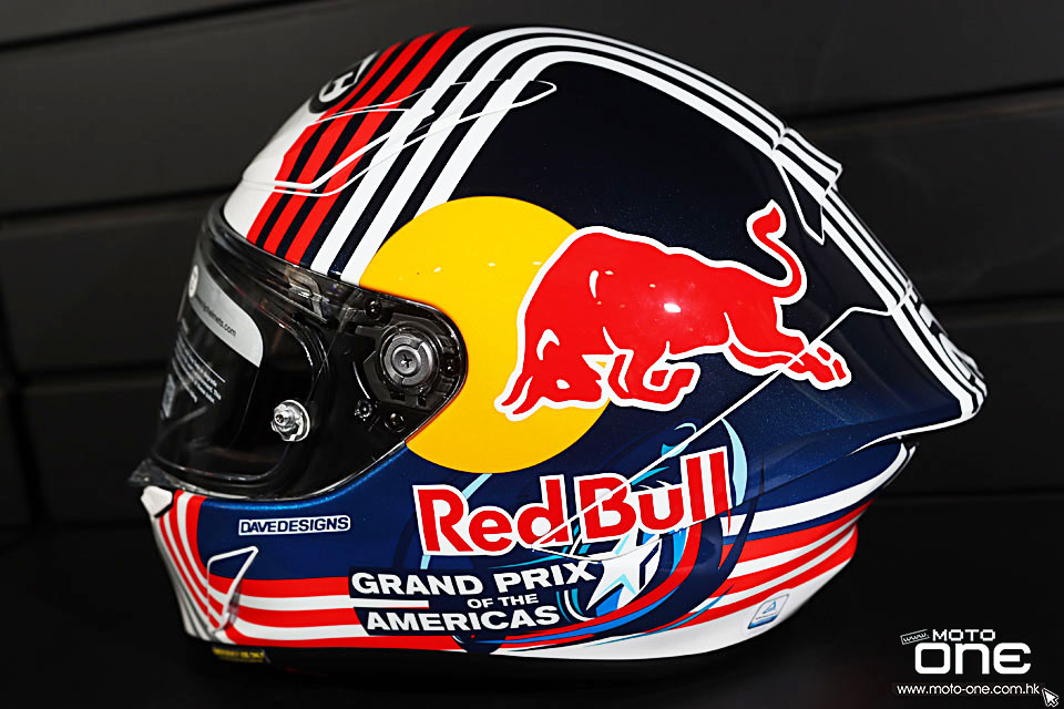 2022 HJC RPHA 1 RED BULL AUSTIN GP