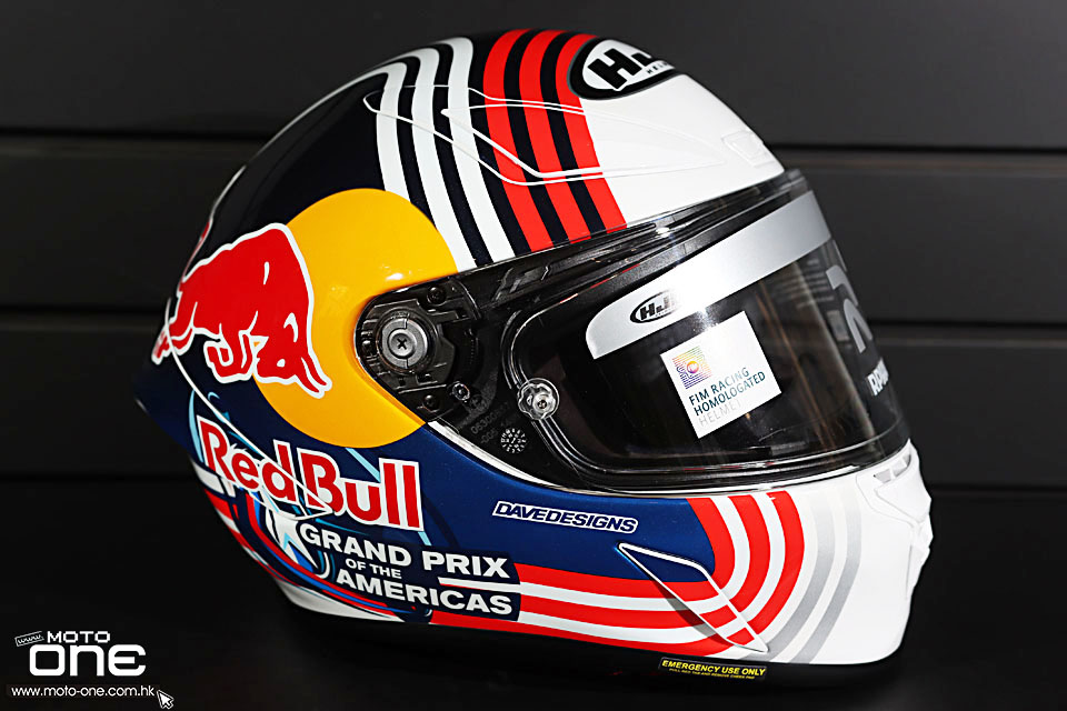 2022 HJC RPHA 1 RED BULL AUSTIN GP