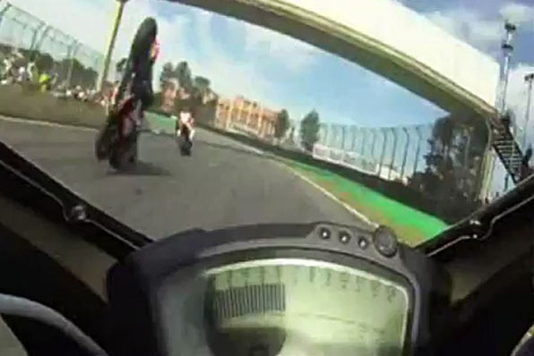 巴西Superbike－急剎引起的Highside