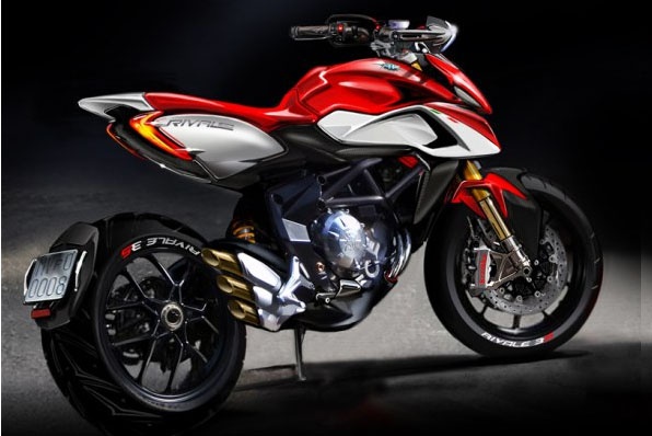全新MV AGUSTA Rivale-800cc的Supermoto化街車