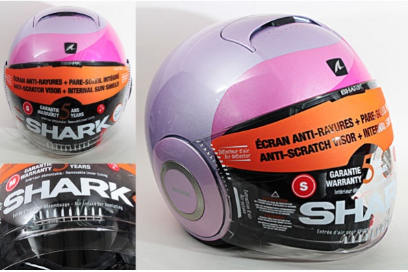 2013 SHARK Nano Helmet 面鏡新設計