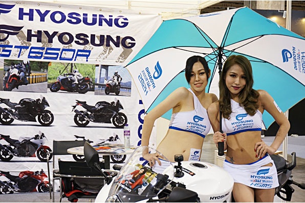 HYOSUNG HSMS.HK 參與首屆 - 2013澳門MIRC賽車展