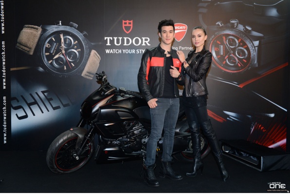 帝舵表與杜卡迪攜手宣傳 - 星級嘉賓李治廷及Mandy Lieu