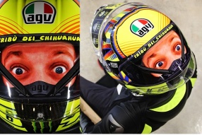 AGV Pista Gp eyes on the back 你已經進入羅絲視線範圍了 