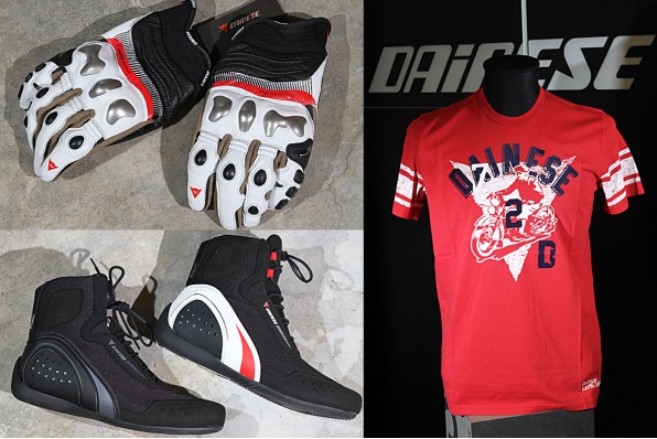 DAINESE 2015 手套、服飾、短靴、T恤新貨上架