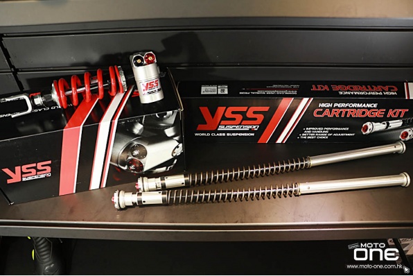 YSS CBR250RR / R3 前叉Fork芯套裝及CBR250RR全調校尾避震
