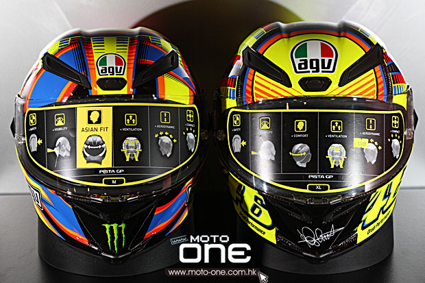 2014 AGV Pista Gp eyes on the back