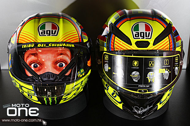 2014 AGV Pista Gp eyes on the back